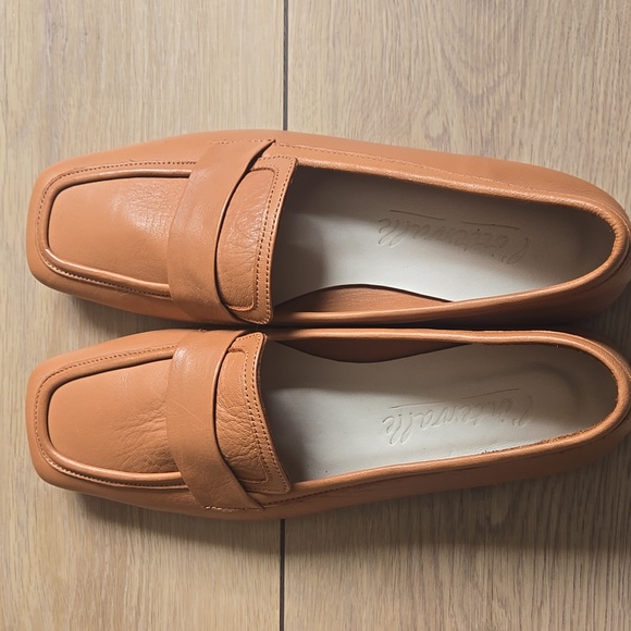 NWOT L'INTERVALLE Tan Leather Loafers Sz Eu 36 - Picture 3 of 8